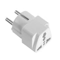 Αντάπτορας Πρίζας Universal Travel Power Adapter 13A από EU/UK/US/CN/AU σε EU AQ-366E Λευκό