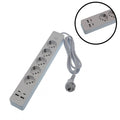 Πολύμπριζο 5 Θέσεων με Διακόπτη 2 θύρες USB 2 θύρες TYPE-C με καλώδιο 2μ. OG2205