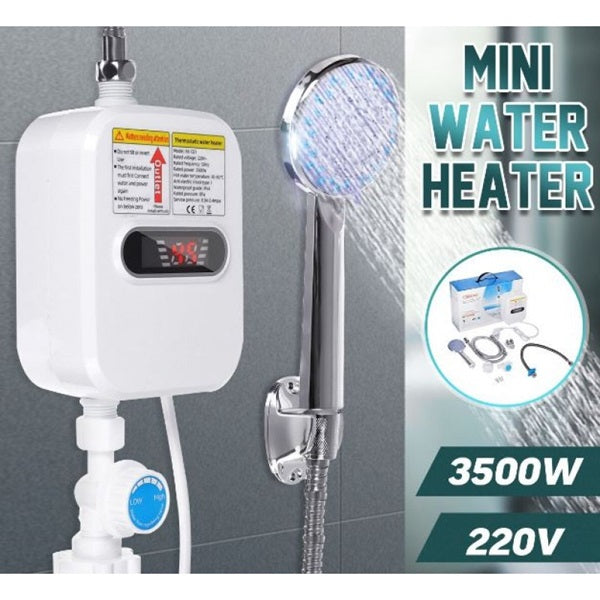 Ηλεκτρικός Ταχυθερμαντήρας Μπάνιου 3.5kW RX-021